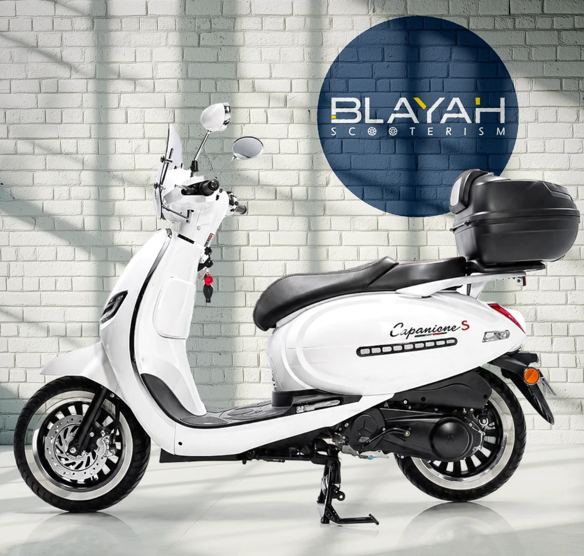 CAPPUCINO S SLC 125 CC WHITE - Slc - Pièce Scooter Tunisie