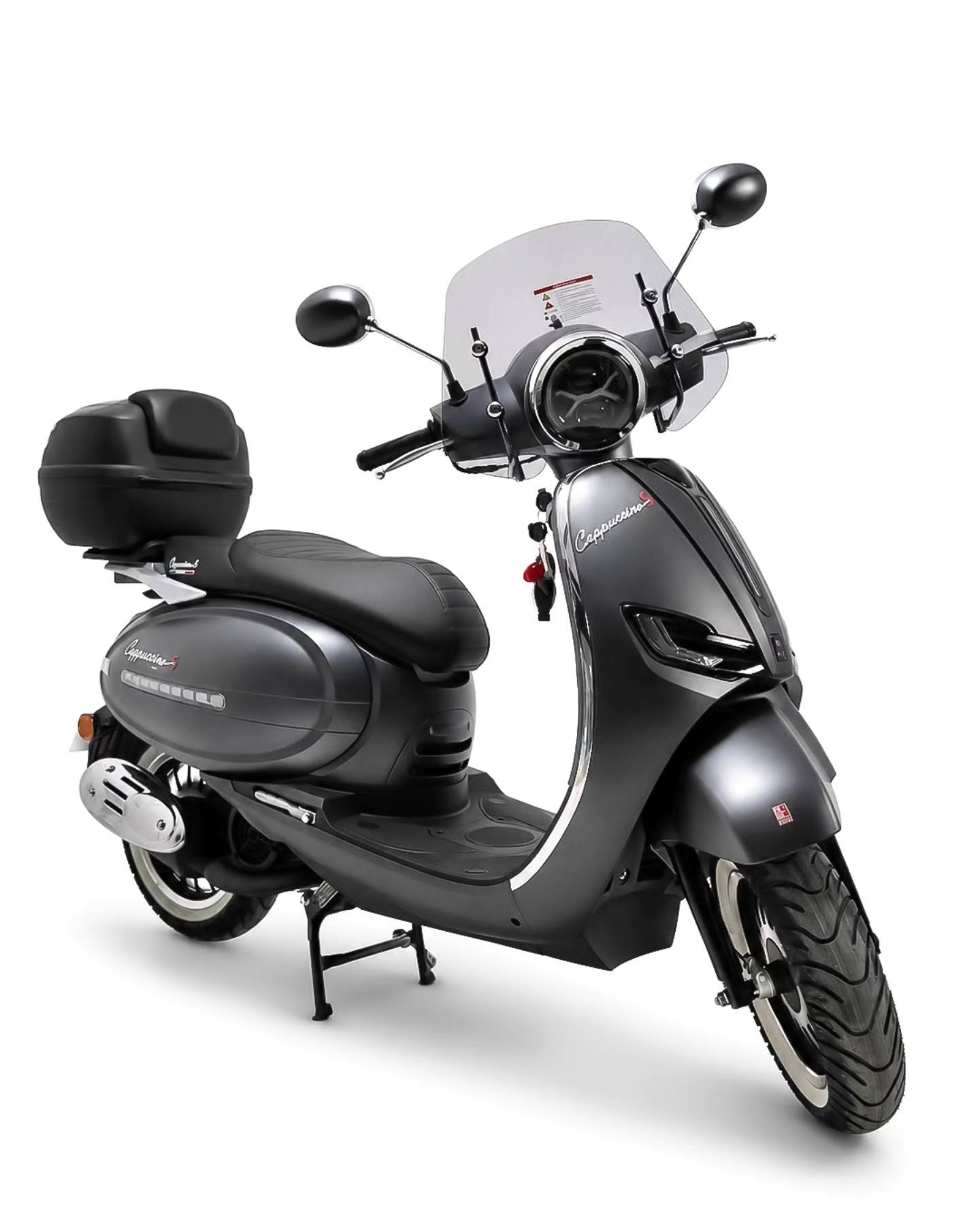 Cappuccino S 125 cc matt black