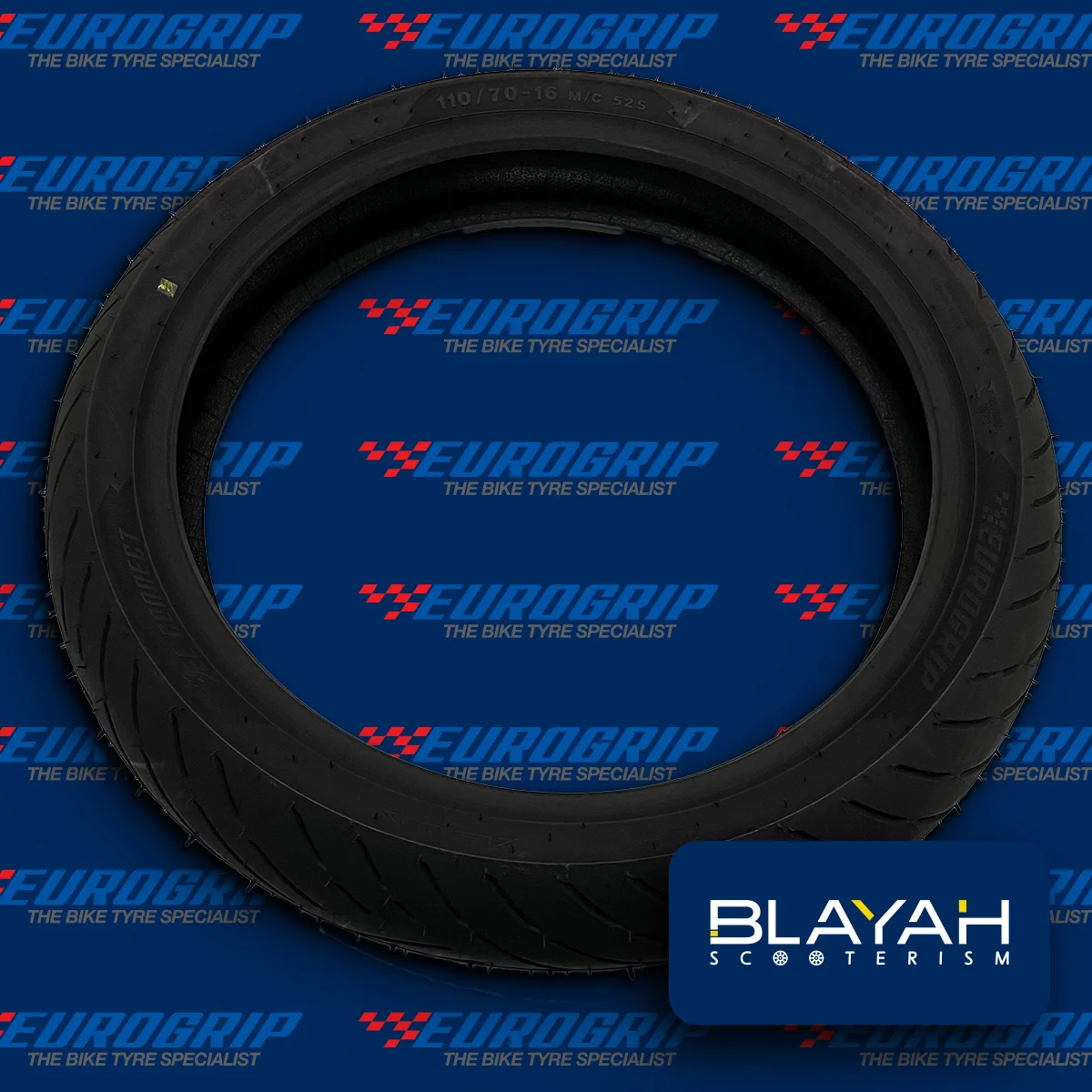 Pneu 110/70-16 Tubeless EUROGRIP🇪🇺 (PN1107016TE) - Eurogrip - Pièce Scooter Tunisie