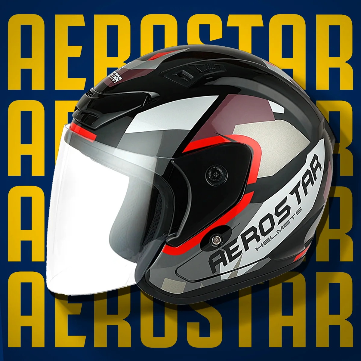 Casque Aerostar - AeroStar - Pièce Scooter Tunisie