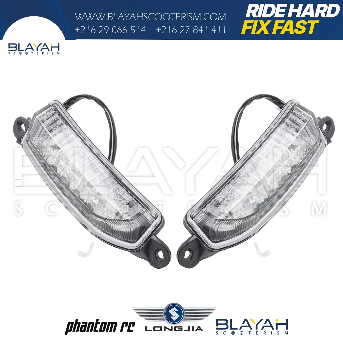 paire Clignotant Avant z1 - Longjia - Pièce Scooter Tunisie