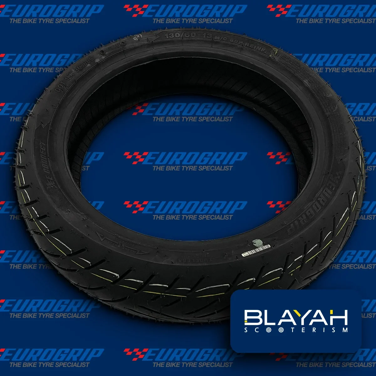 Pneu 130/60-13 Tubeless EUROGRIP🇪🇺 (PN1306013T60E) - Eurogrip - Pièce Scooter Tunisie